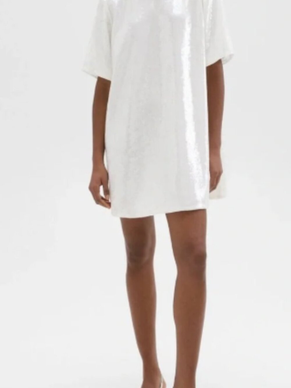 Theory T-Shirt Sequin Mini Party Dress